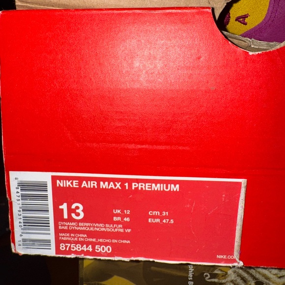 Dynamic Berry Air Max 1 - Picture 7 of 7